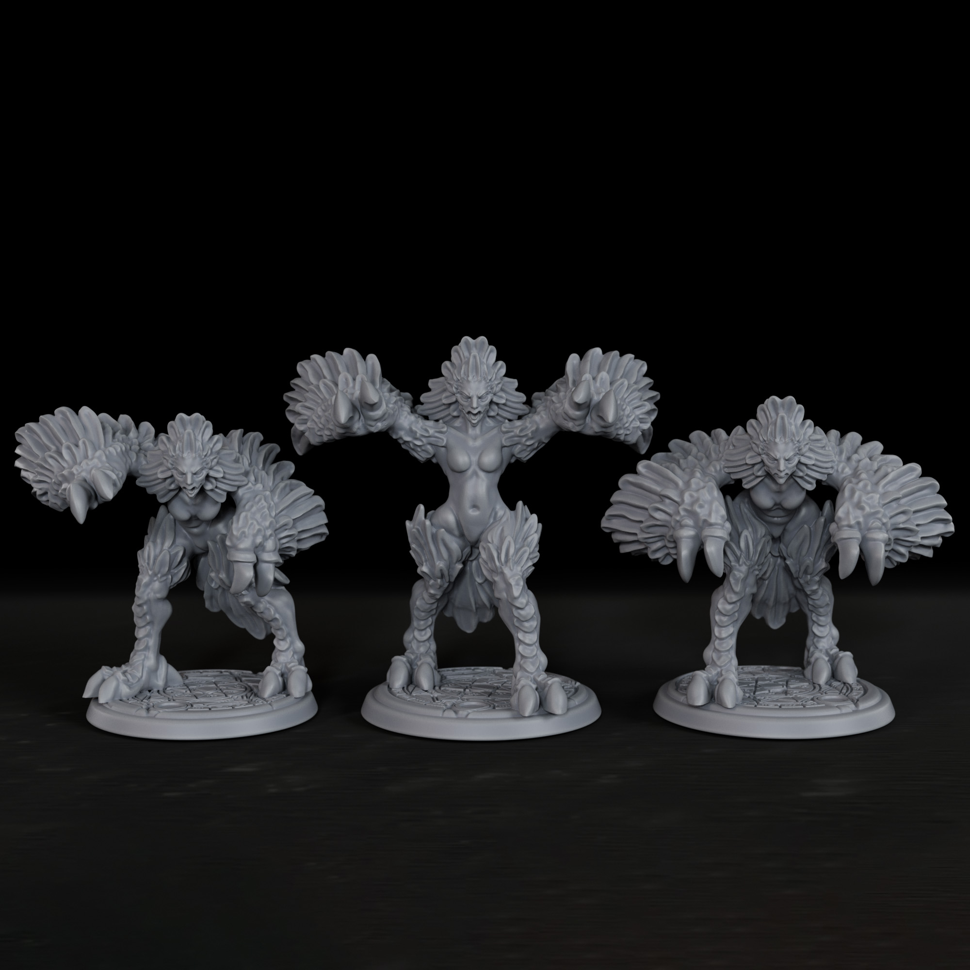Board Game Live - Miniature RPG Harpies - Cadeau de