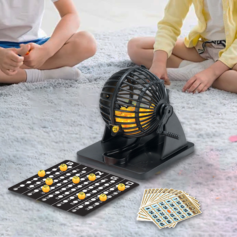 Board Game Live - Machine de loterie de Bingo, piquets