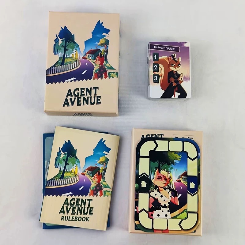 Board Game Live - Agent Avenue, jeu de société, version