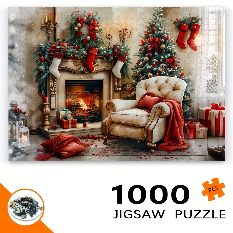 Board Game Live - Puzzle de Noël festif : Scène