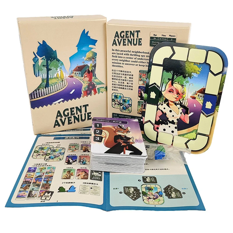 Agent Avenue, jeu de société,  - Board Game Live avis et prix